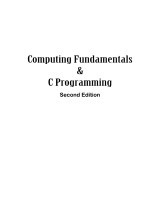 Computing Fundamentals & C Programming